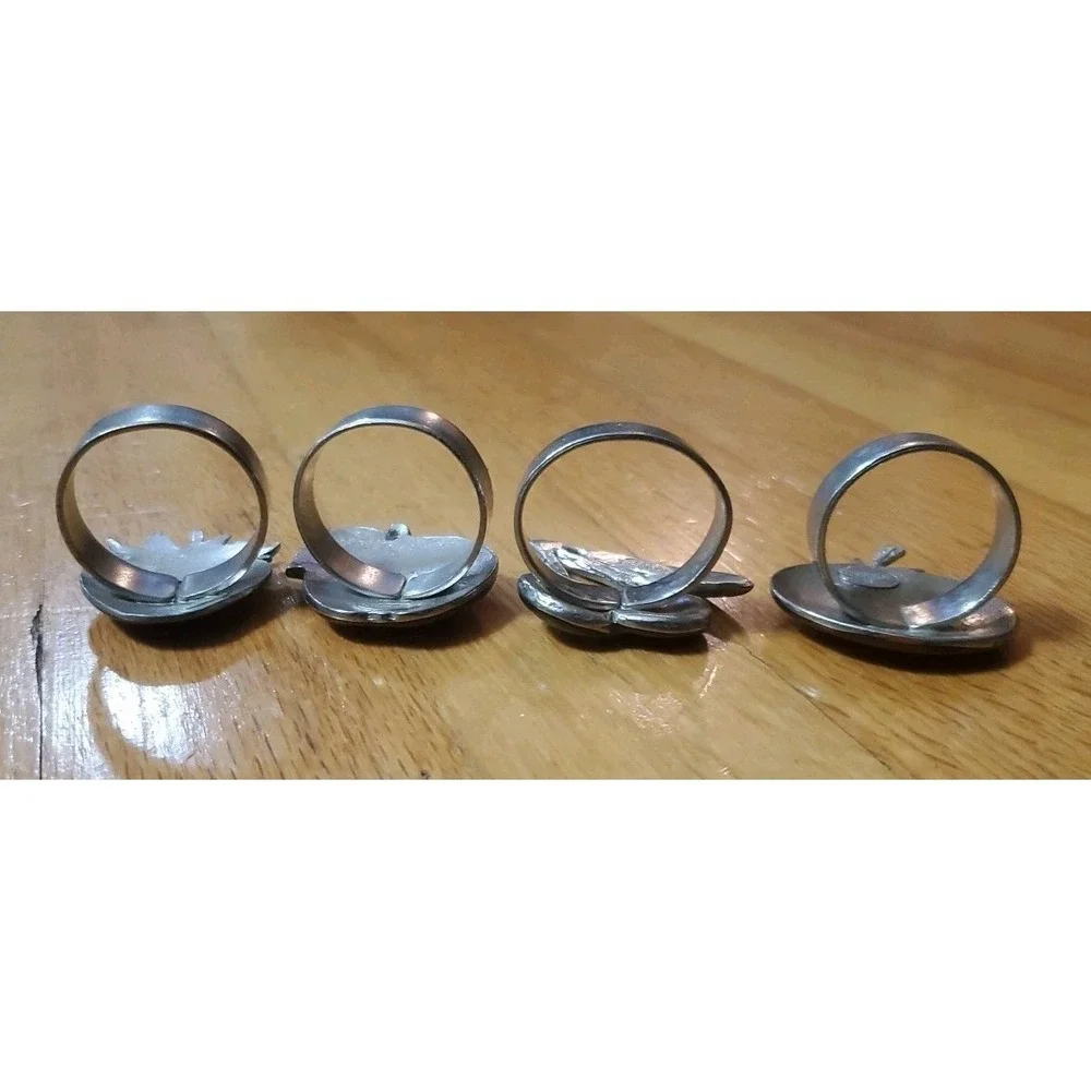 Maugenest Fruit Napking Rings Set Of 4‎